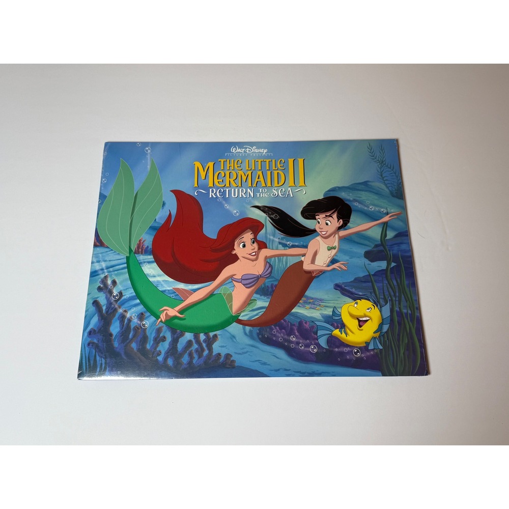 The Little Mermaid II Return to the Sea Disney Lithograph Portfolio‎ Art NEW